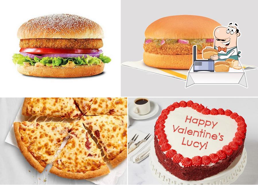 Garlic bread at Bake Berry