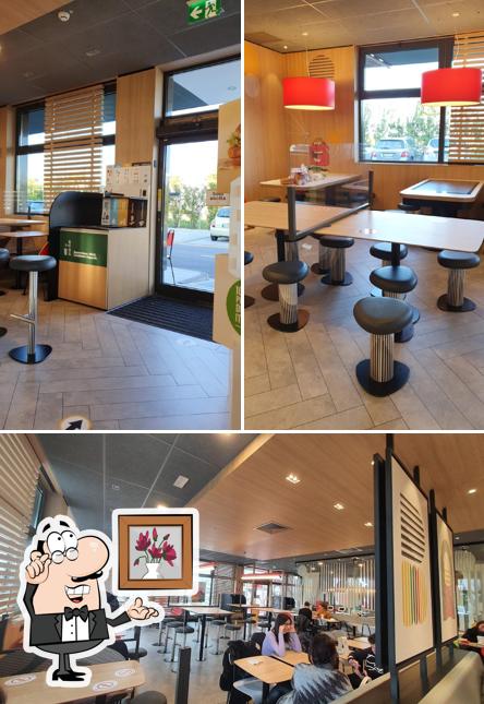 Gli interni di McDonald’s Trebaseleghe