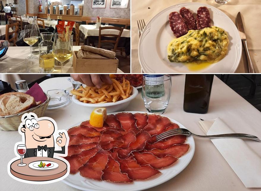 Cibo al Ristorante Pizzeria Belvedere Tirano