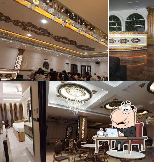 The interior of Eurasia Palace