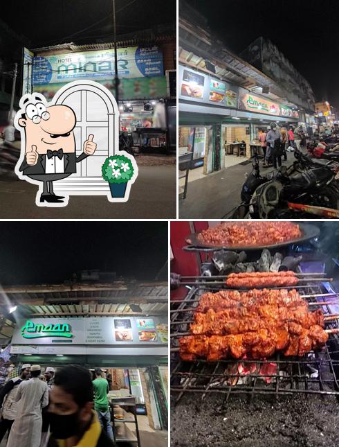 The exterior of Hotel Minar