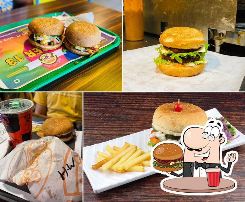 Get a burger at 13TEEN FOODIES