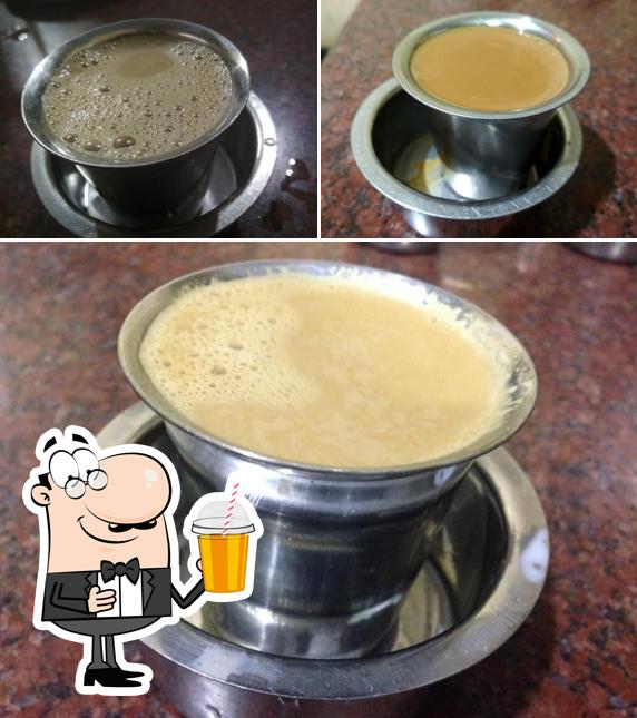 Enjoy a beverage at RIVS CAFE