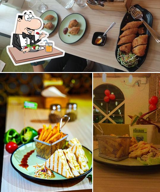 Food at The Rums Cafe