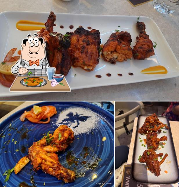 Chicken wings at Dine Elaichi Restaurant