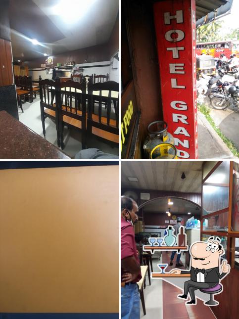 The interior of Hotel Grand