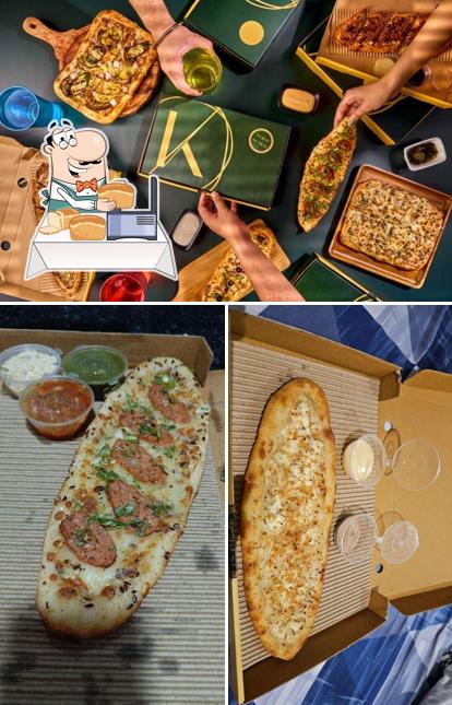 Garlic bread at Khameera - Artisanal Pizzas