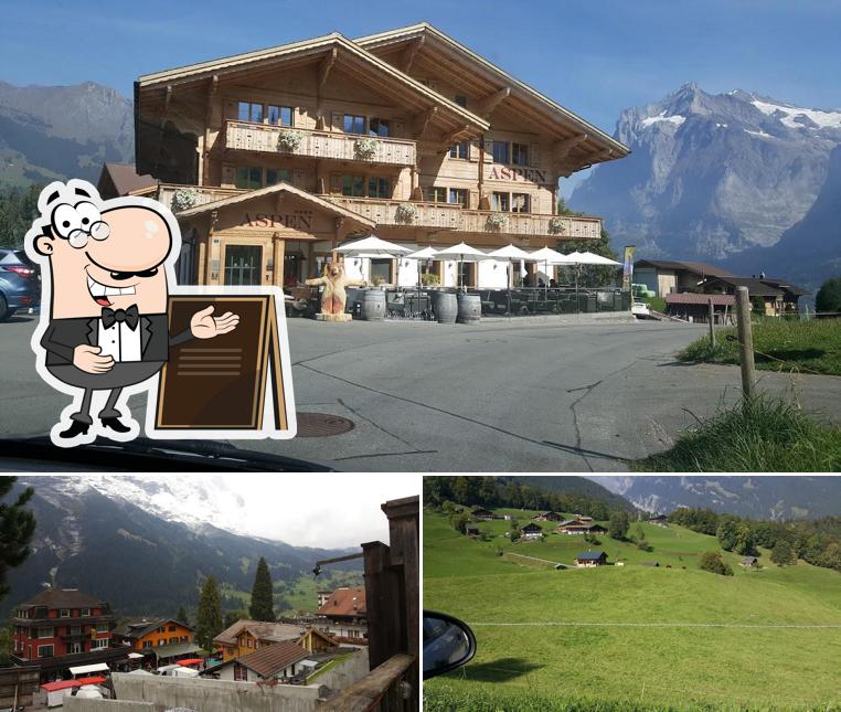 Goditi la vista dagli esterni di Restaurant Central Wolter