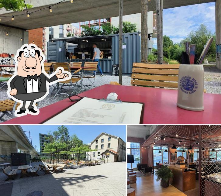 Gli interni di Restaurant HOP UP Hardwald