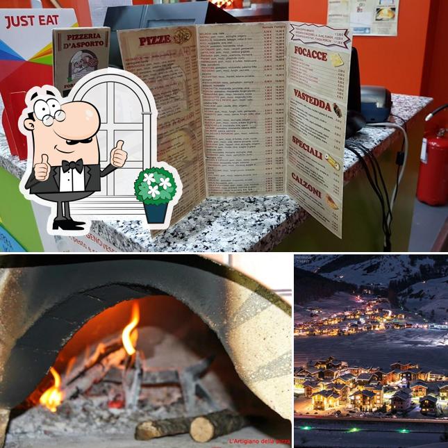 Gli esterni di L'artigiano della pizza
