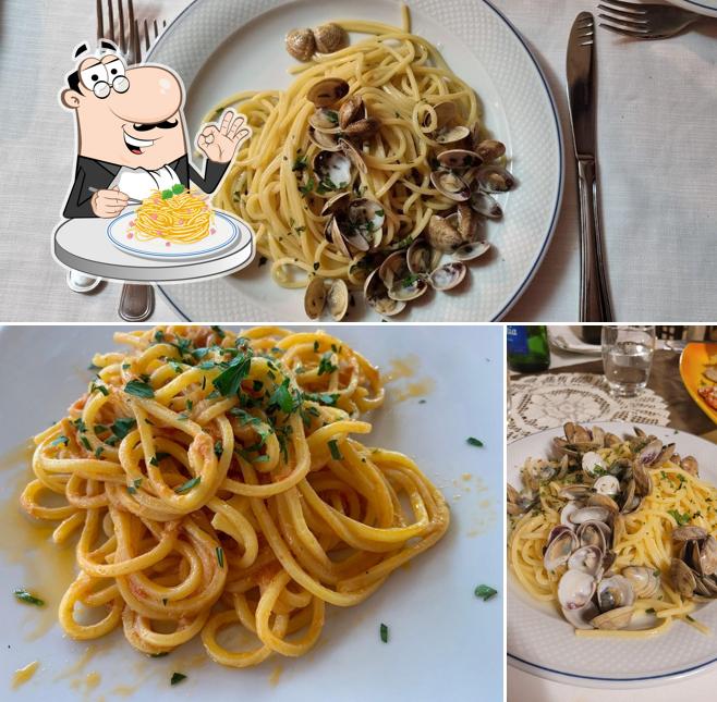 Spaghetti alla carbonara al Quella Vecchia Locanda Spigno saturnia superiore