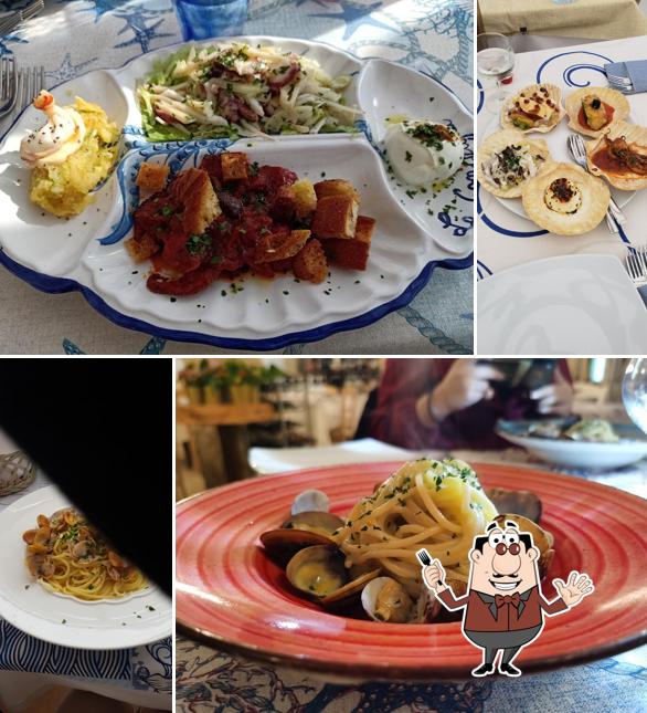 Cibo al Ristorante La Conchiglia