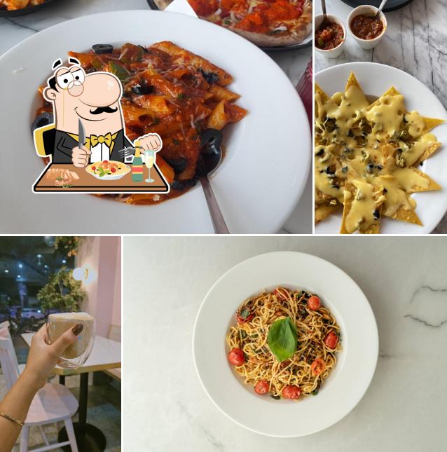 Food at The Blue Oven