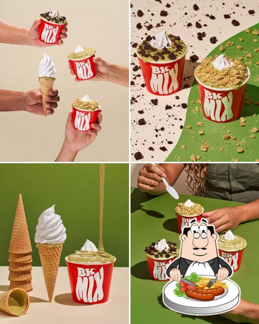 Comida em Burger King