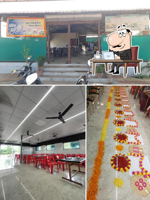 Take a look at the photo displaying interior and exterior at HOTEL LAXMI