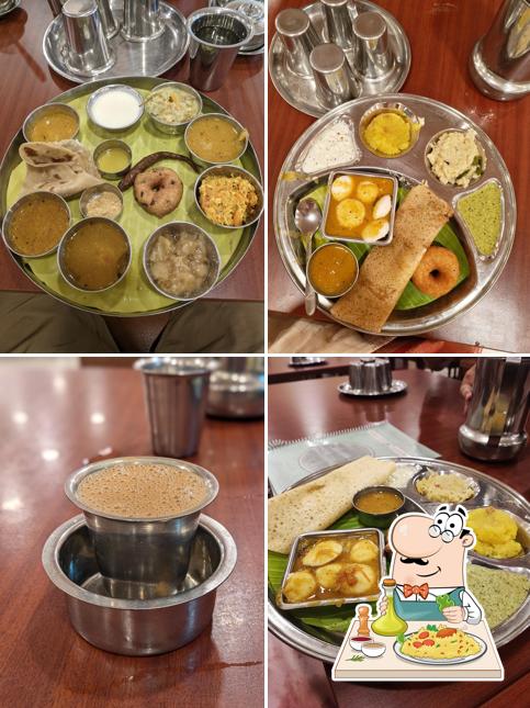 Meals at Hotel Saravana Bhavan (HSB)