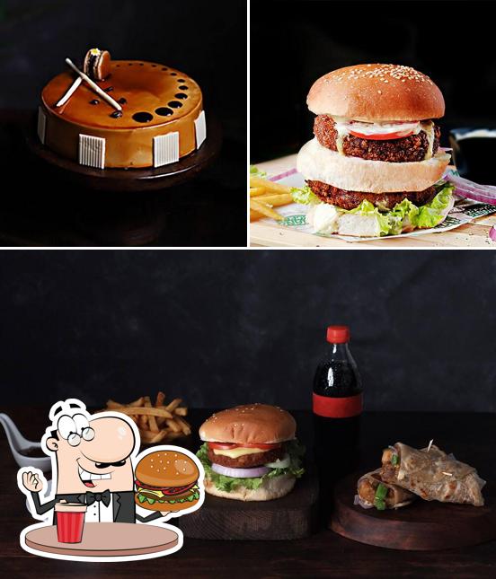 Order a burger at Kouzina Kafe - The Food Court