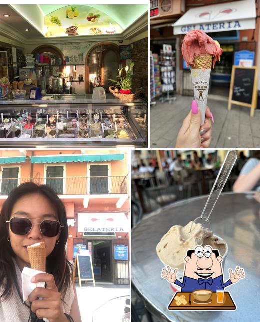 Platti al Gelateria Arcobaleno Lerici