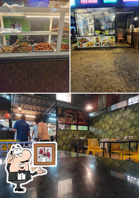 The interior of Hot Kitchen Family Retaurant