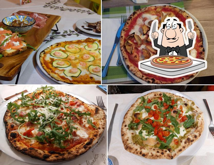Scegli tra le svariate varianti di pizza