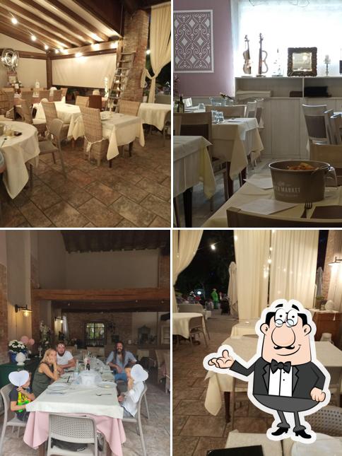 Dai un'occhiata agli interni di Trattoria La Corte