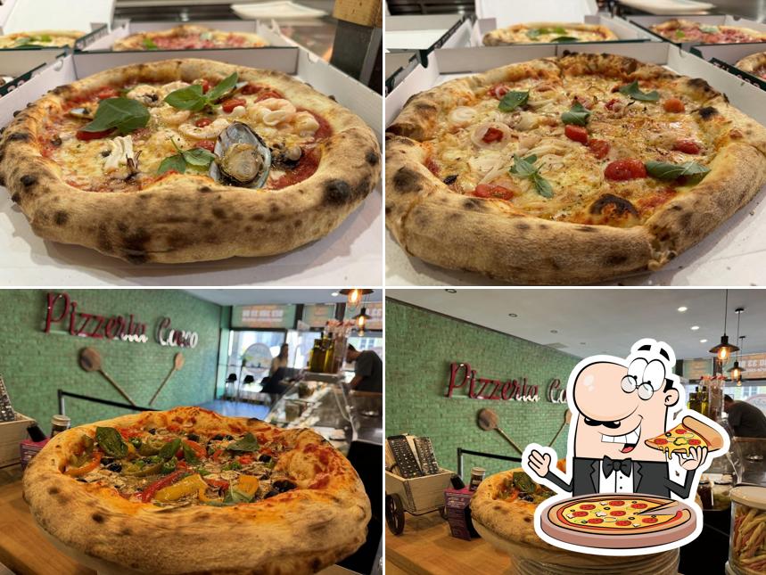 A Pizzeria Cocco SA, puoi goderti una bella pizza