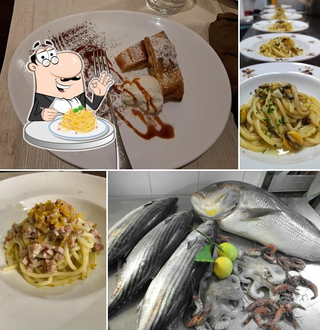 Spaghetti alla carbonara al Osteria della Divina provvidenza