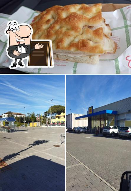 Questa è la immagine che mostra la esterno e cibo di MD