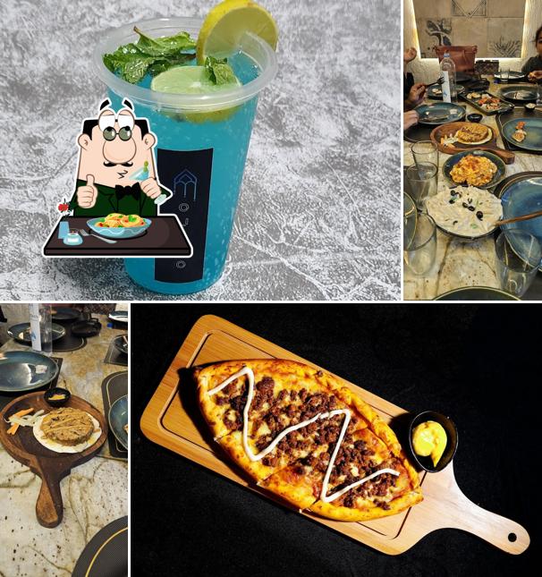 Food at MEZBAAN TURKISH-ITALIAN CUISINE