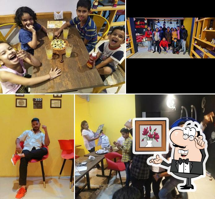 The interior of Haryana Hood Cafe