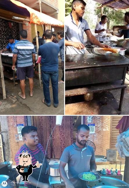 Enjoy a beverage at Krishna Breakfast Point (South Indian)