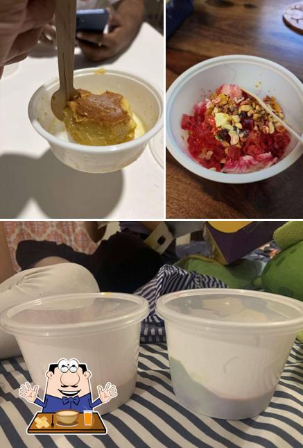 The restaurant's food and beverage