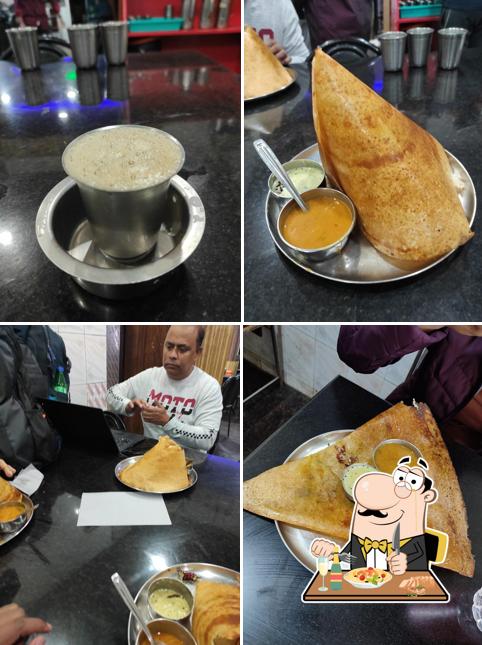 Masala dosa at Radhika Chettinadu Hotel