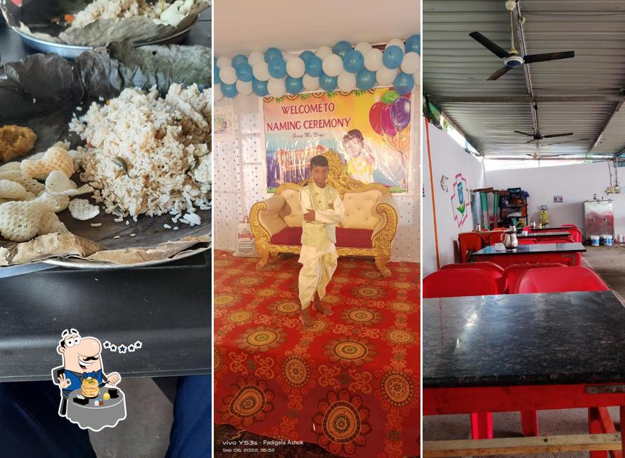 Meals at Samantula swagruha bojanam
