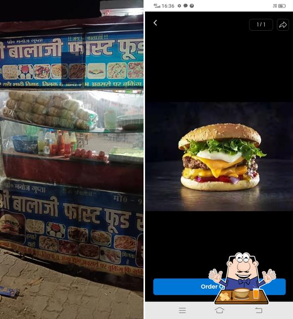 Meals at Shree Balaji Fast Food Center Itwa Chauraha Tulsipur