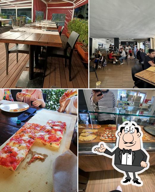 Gli interni di Tritica - Pizzeria Gastronomia