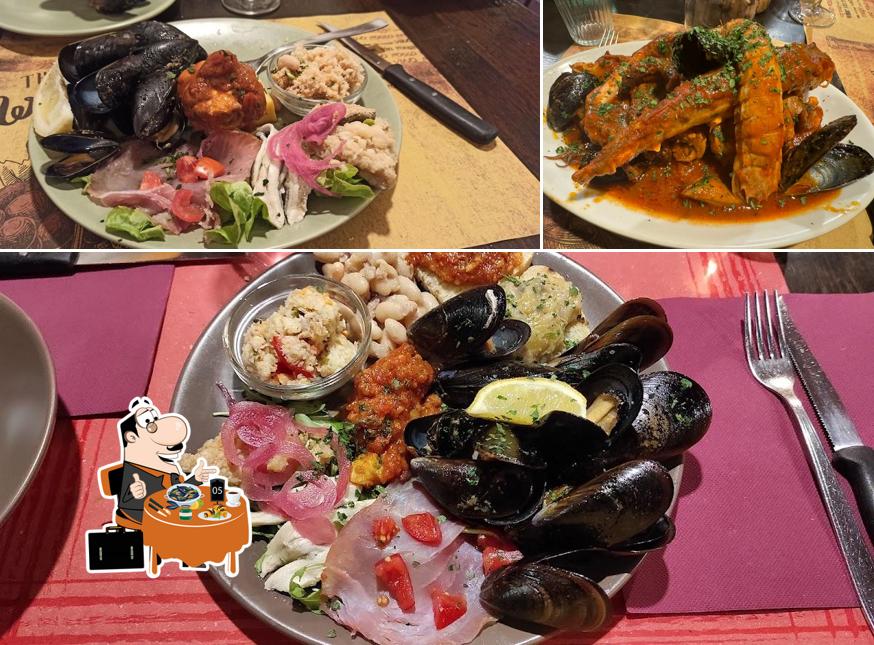 Cozze al Ristorante La Botteghina