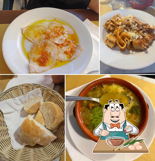 Ravioli al Trattoria San Domenico