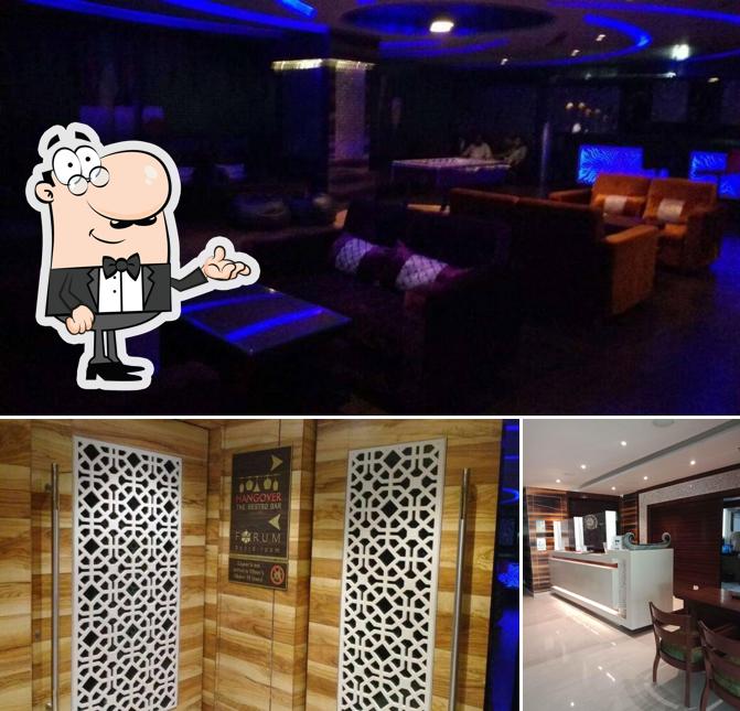 Take a seat at one of the tables at Tribe