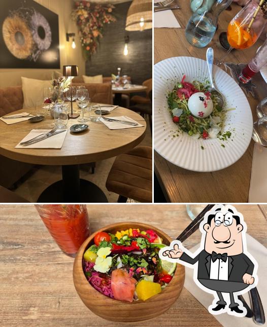 L’image de la intérieur et nourriture concernant Restaurant NordSud