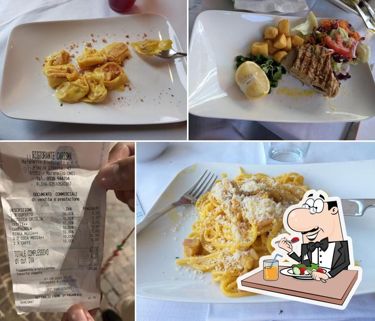 Platti al Ristorante Carisma