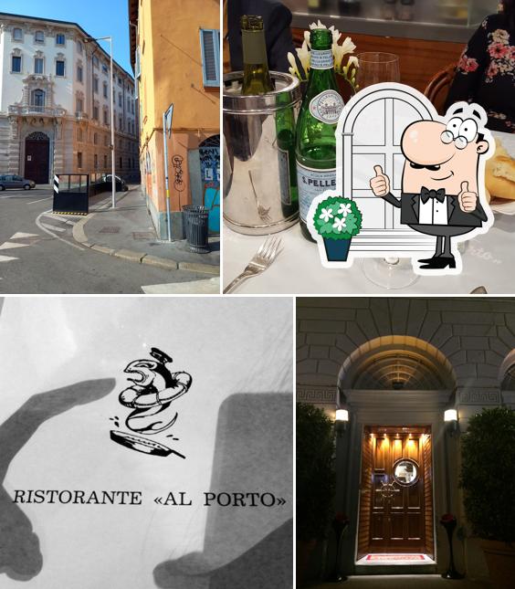Puoi goderti l'aria fresca dal dehors di Al Porto