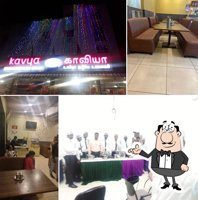 Check out how Kavya Chettinadu Restaurant looks inside