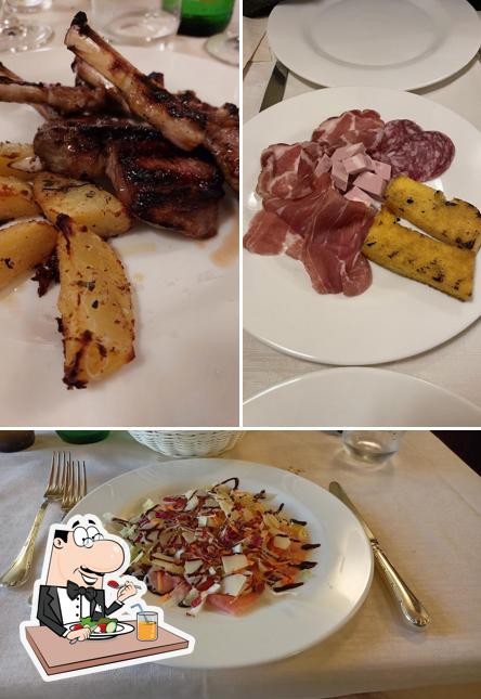 Cibo al Ristorante Le Ville