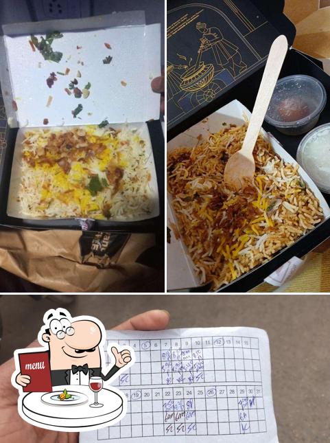 Food at Behrouz Biryani, Bistupur