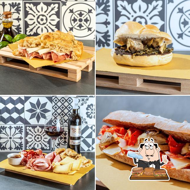 Involtini di aragosta al FUGASSA - il tipico panino italiano - focacceria e panineria
