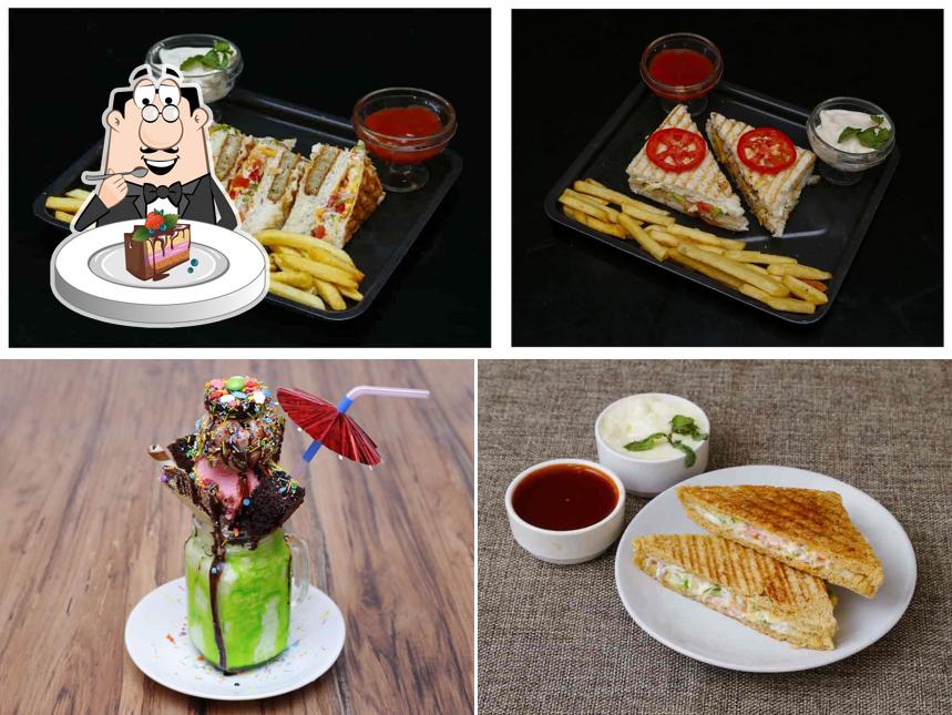 Chocolate cake at Fruit N Ice