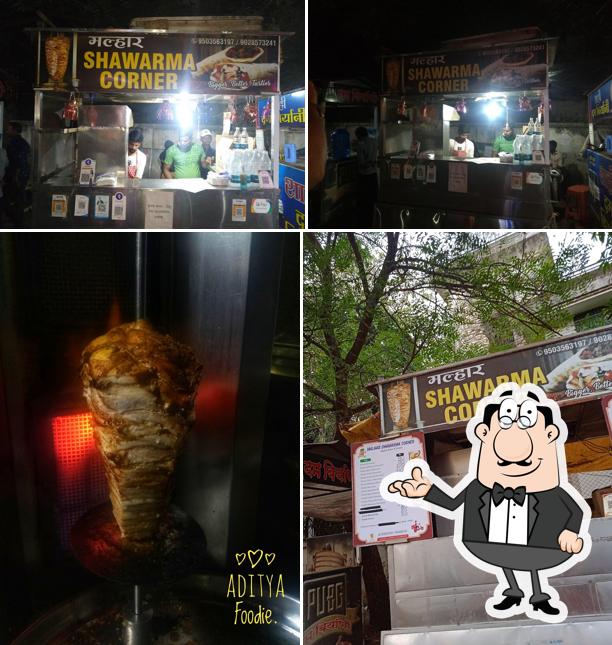 The interior of MALHAR SHAWARMA CORNER