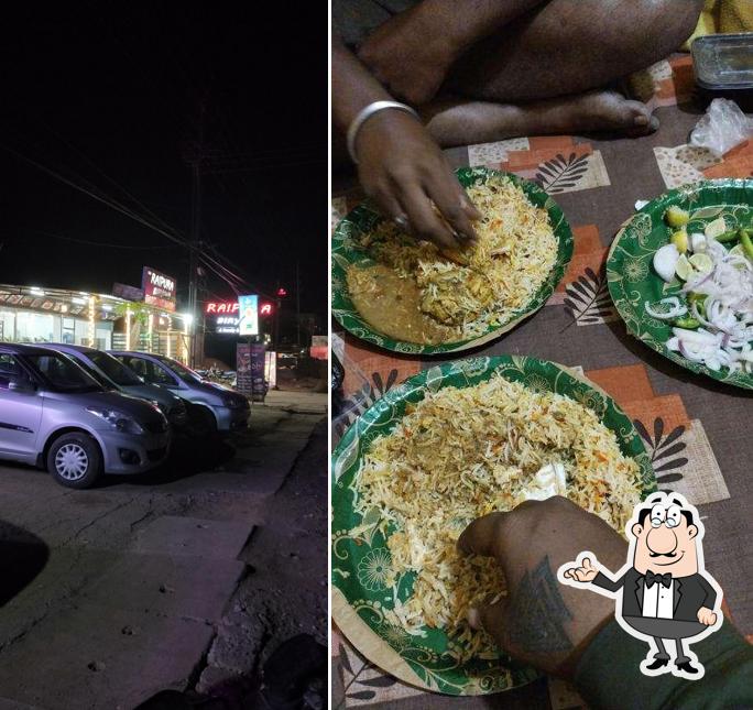 The interior of Raipura Biryani