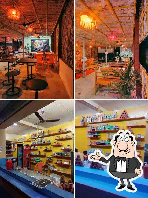 The interior of Tea Bar Cafe